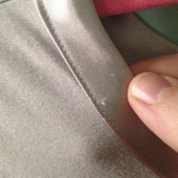 Banana Republic silk collar tee - Picture 2 of 3