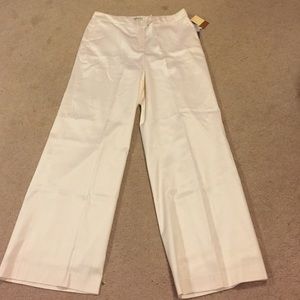 Coldwater creek silk blend slacks.