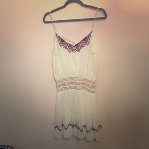 Free People White Grecian dress size XS