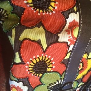 Isabella Fiore beaded cloth shoulder bag