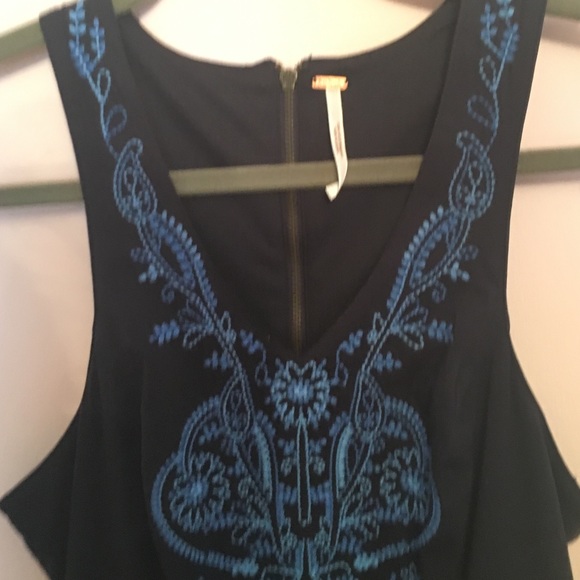 Free People black tight dress size XS - Picture 3 of 3