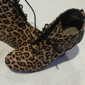 Leopard Bootie