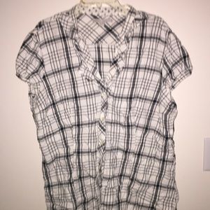 Old navy plaid top