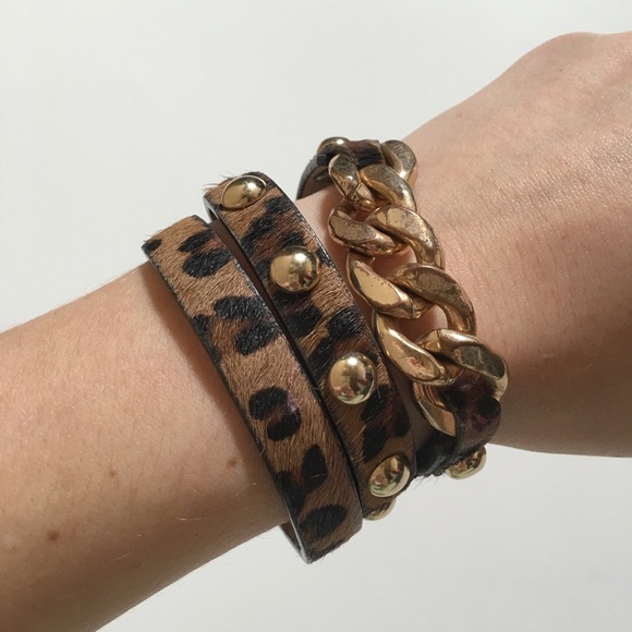 Jewelry - Leopard Wrap Bracelet