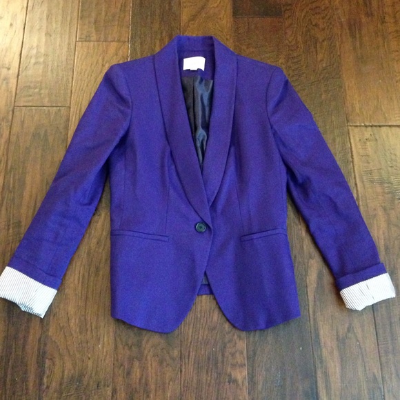 Purple blazer