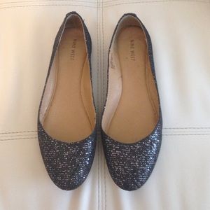 Nine West sparkly flats