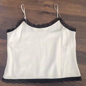 NWT Cream and Lace Cami
