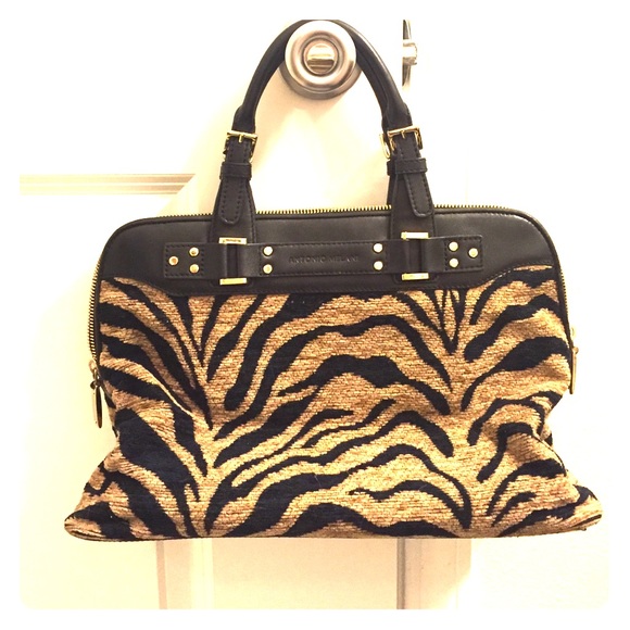 Antonio Melani Zebra Printed Purse - Picture 1 of 2