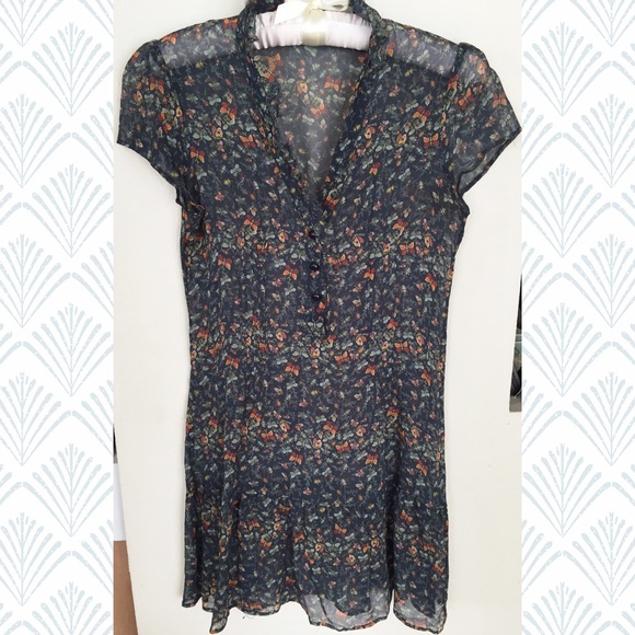 XS Kimchi Blue floral dress