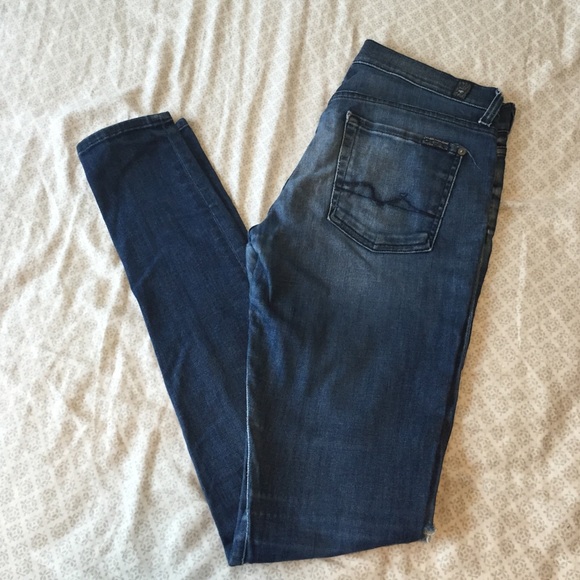 Well worn 7's (gwenevere) jeans