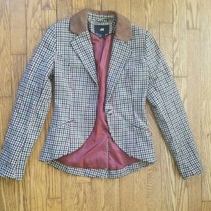 Houndstooth Blazer