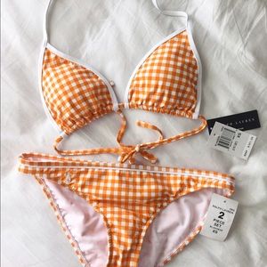 NWT Ralph Lauren Gingham Swimsuit