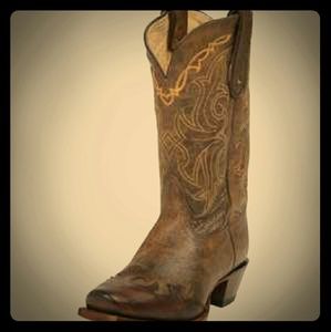 Tony Lama Ladies Vaquero Wing Tip 7.5