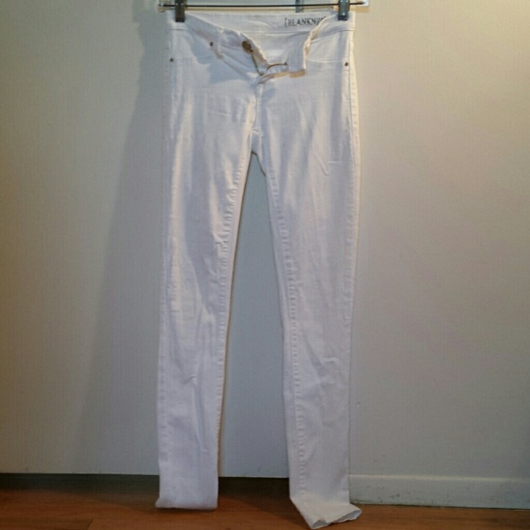 White Blank NYC jeans