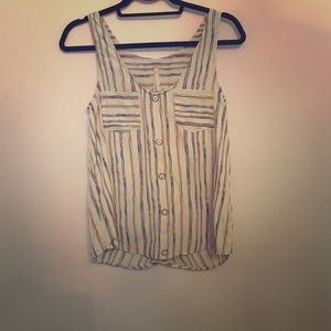 Flows striped shirt from local boutique size S