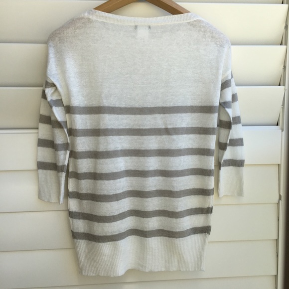 J.Crew Linen Stripe Popover - Picture 3 of 4