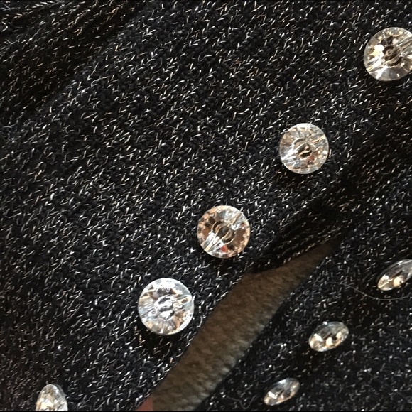 NWOT Rave Leg Warmers w Bling Buttons - Picture 2 of 2