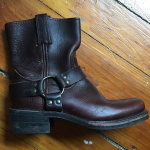 Frye Leather Harness Boots Sz7