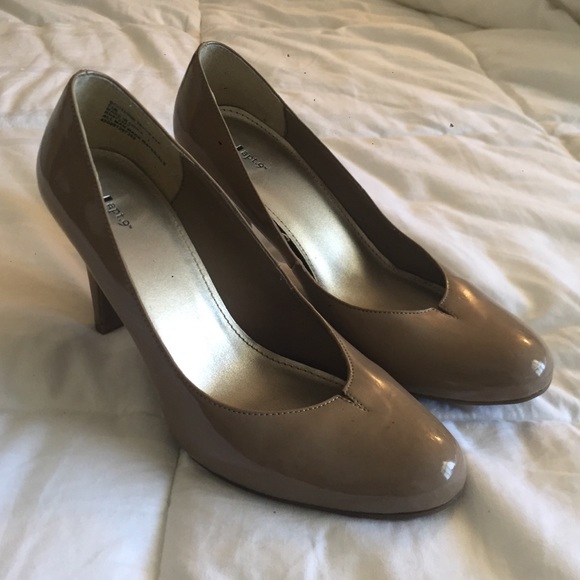 Patent leather heels