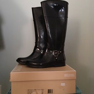 Michael Kors Fulton Harness Tall Rainboot