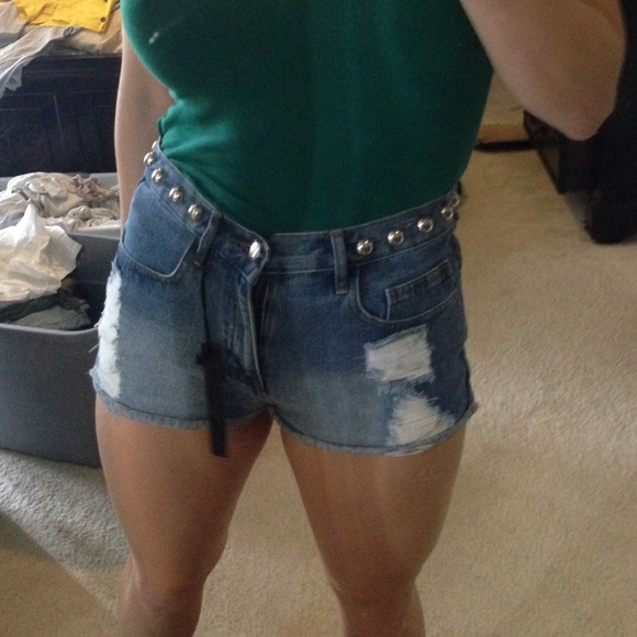 Jean shorts!