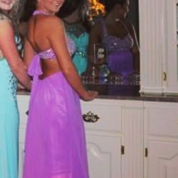Pastel purple prom dress! - Picture 2 of 2