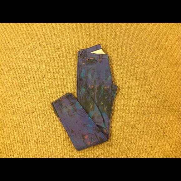 Hudson Print Skinny Jeans (SOLD) - Picture 4 of 4