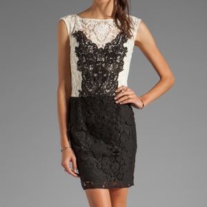 Nanette Lepore Lace detail dress