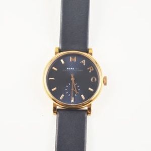 Marc Jacobs Navy and Rose Gold Women's Watch