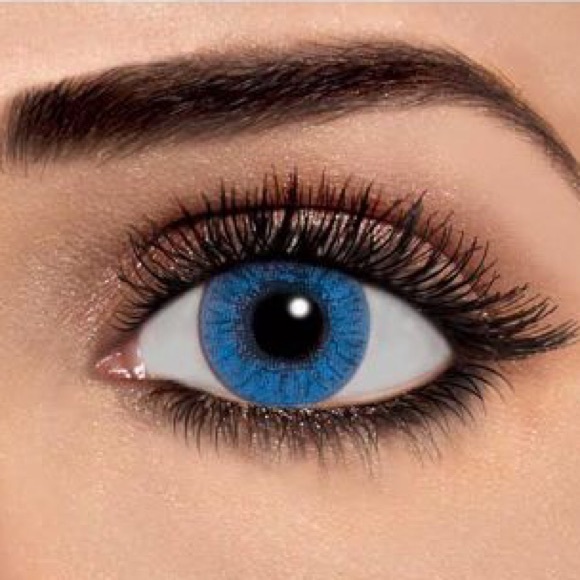 Brilliant Blue Colored Lenses