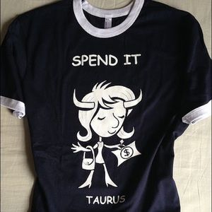 Astrological sign Taurus American apparel tee