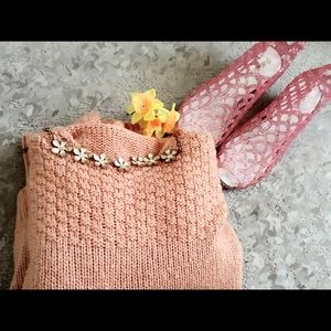 HOOD KNITTED SWEATER/HOODIE