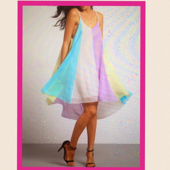 🌻Spring Multi-Color Summer Dress- Size S- NWT🌻 - Picture 2 of 4