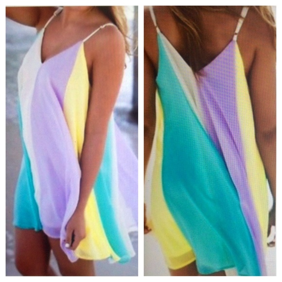 🌻Spring Multi-Color Summer Dress- Size S- NWT🌻 - Picture 4 of 4