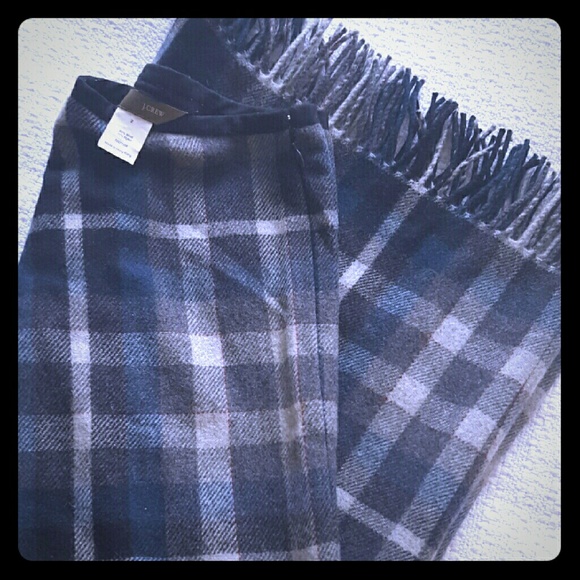 J. CREW long wool skirt size 2