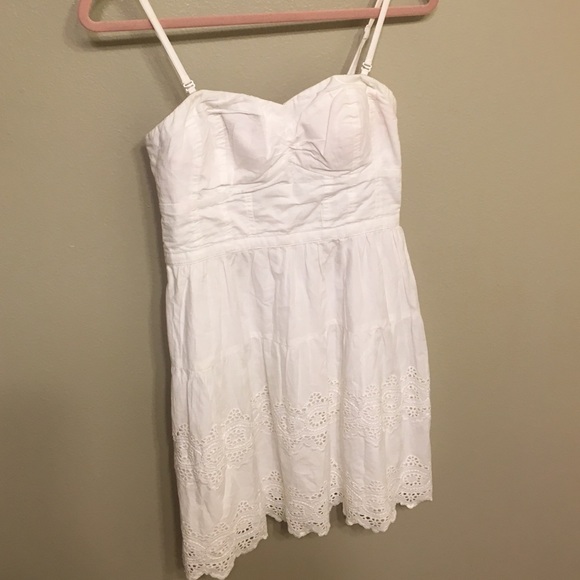 American Eagle white eyelet dress
