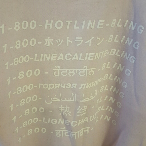 1-800-HotLineBling Crewneck - Picture 3 of 3