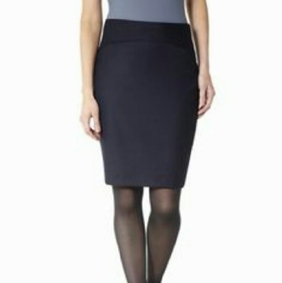The Limited. Navy blue skirt.