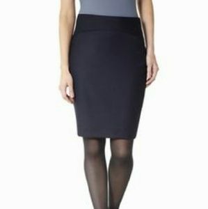 The Limited. Navy blue skirt.
