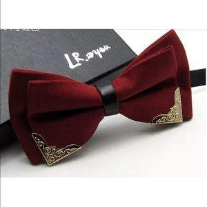 Men wedding bowtie necktie