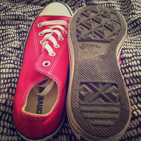 Hot Pink Converse Shoes