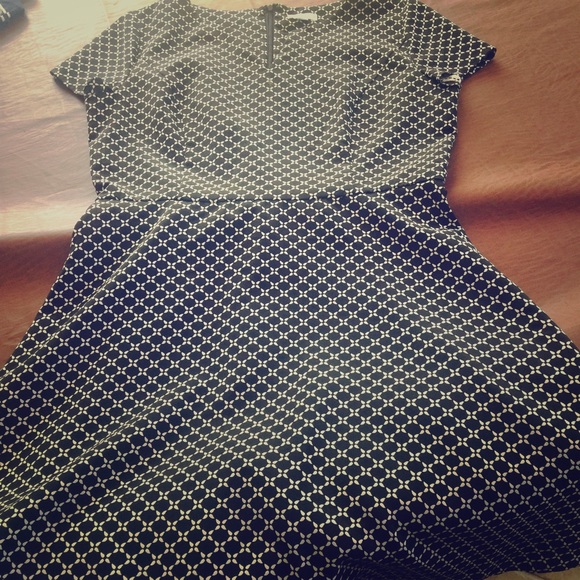 Black and white dress