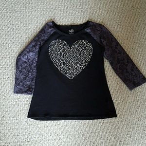 Girls 3/4 length sleeve