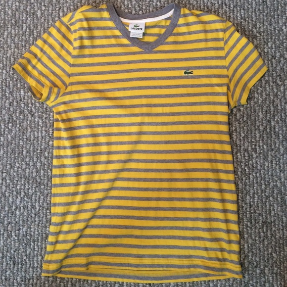 Lacoste MENS vneck polo