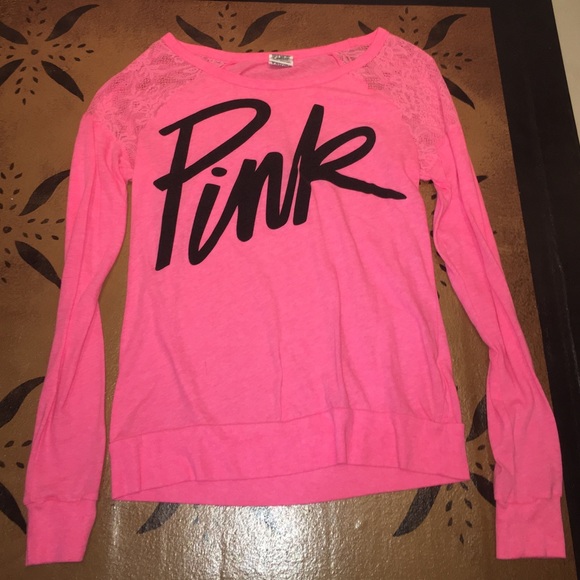 PINK Victoria's Secret- long sleeve shirt- XS