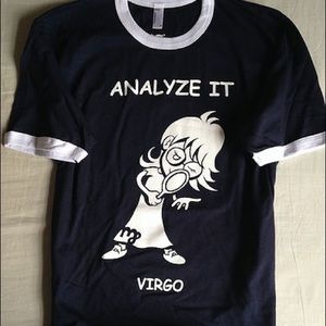 Zodiac sign Virgo American apparel tee