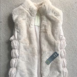 Brand new fur vests