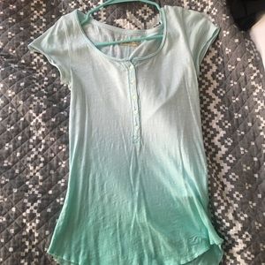 Hollister ombre button up
