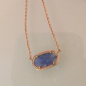 Blue Kendra Scott Necklace