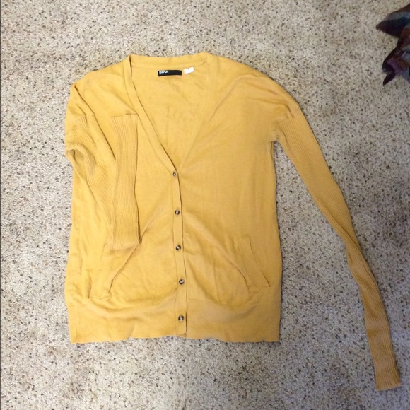 Urban Outfitters Sweaters - 🌻🌻Urban Mustard Yellow Cardigan🌻🌻